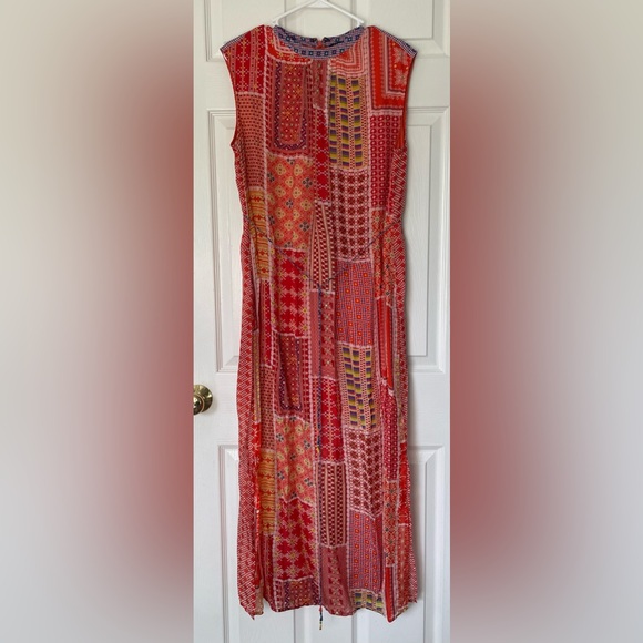 Tanvi Kedia Anthropologie Chiffon Sol
Patchwork Maxi Dress - Picture 1 of 6